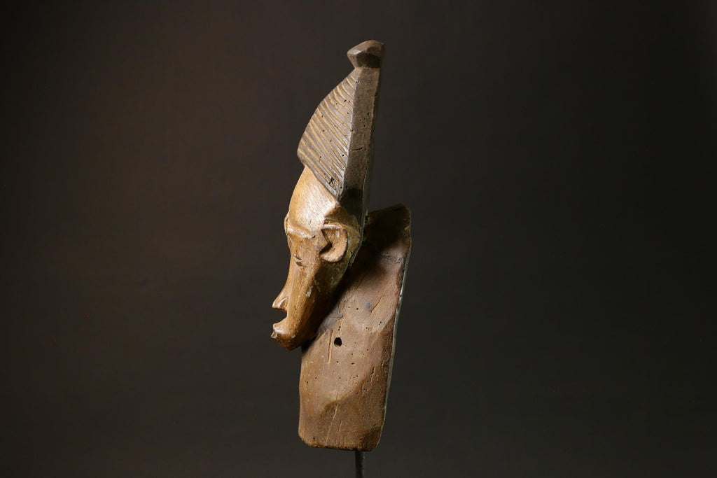 African Mask Traditional Guro Tribe Wooden Wall Hanging, Unique Decor Masks for wall-4417