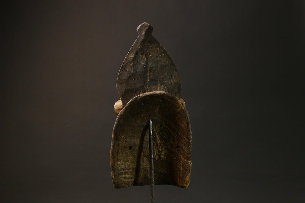 African Mask Traditional Guro Tribe Wooden Wall Hanging, Unique Decor Masks for wall-4417
