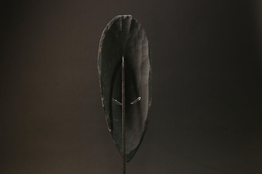African Wood Mask Antiques Traditional Ghana Tribal Décor Masks for wall-6131