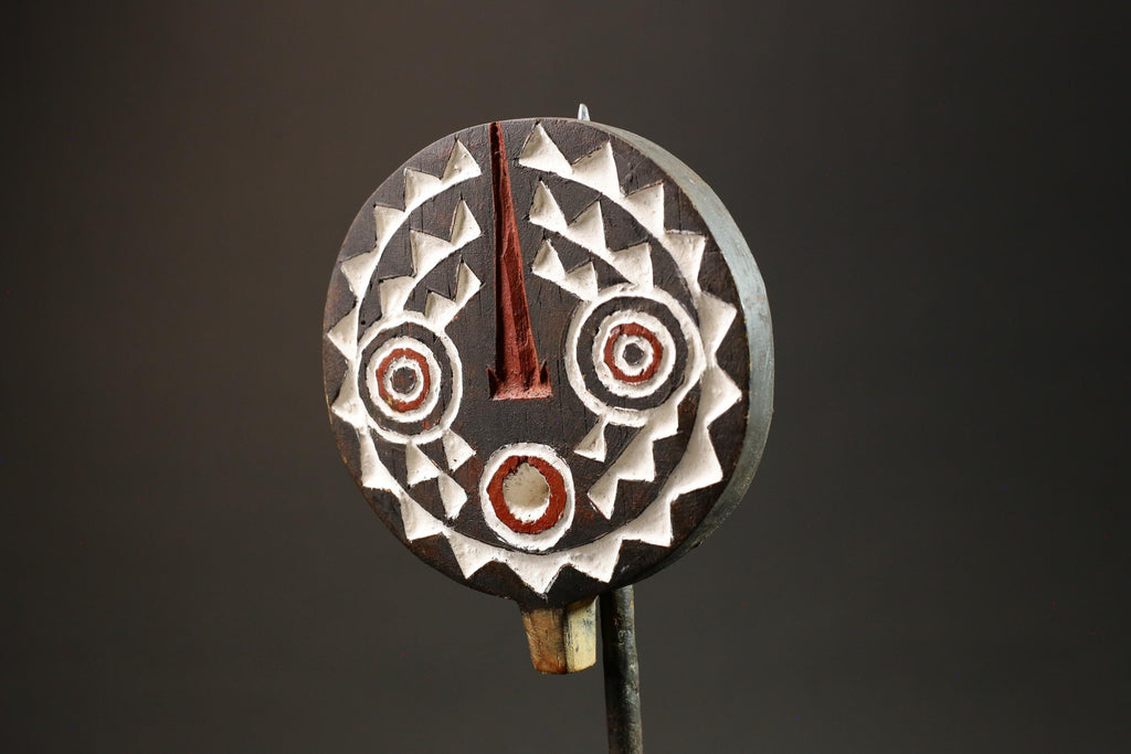 African Mask Traditional BWA Bobo Sun Mask Wall Hanging Decor Masks for wall-G3026