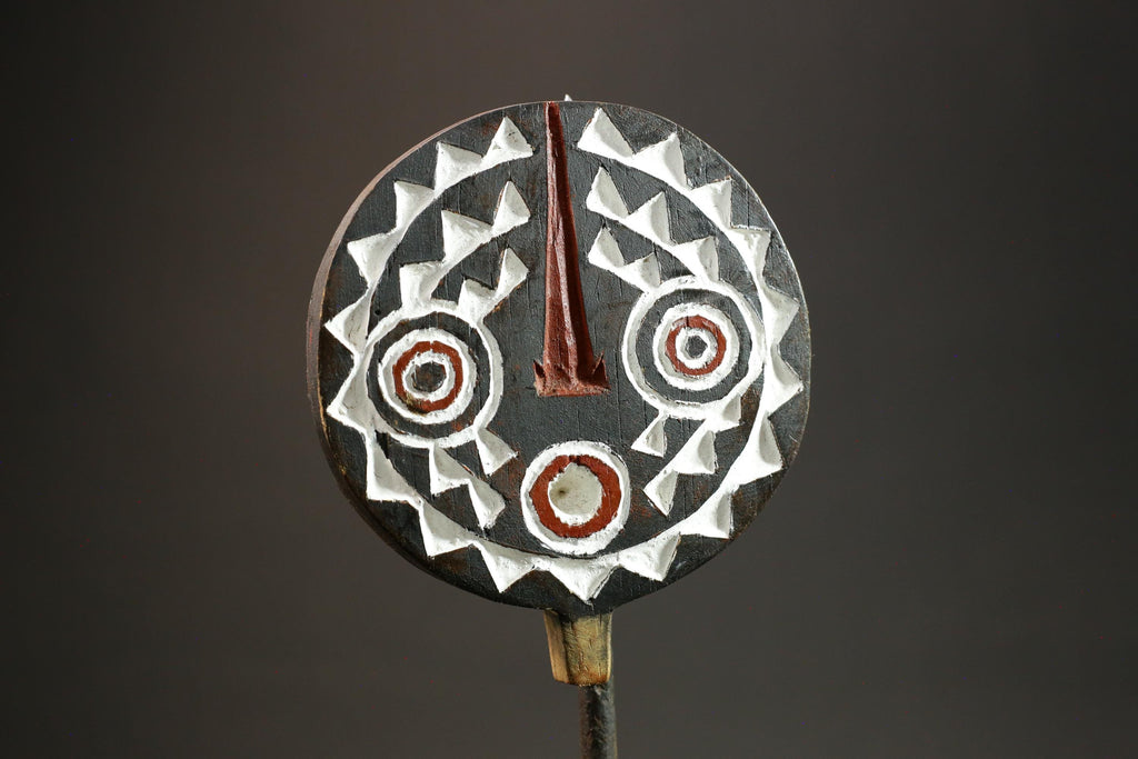 African Mask Traditional BWA Bobo Sun Mask Wall Hanging Decor Masks for wall-G3026