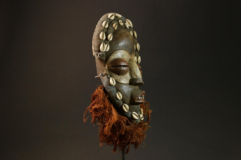 African Carved Masks Dan Tribal Wall Hanging Art for Home Décor Masks for wall-G1430