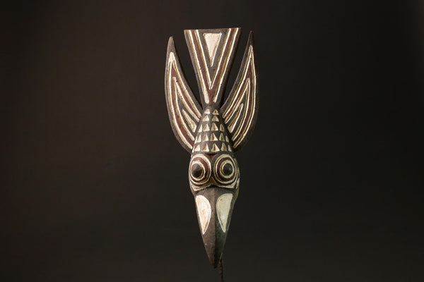 African Tribal Wood Mask Bwa Bobo Bird Home Décor from Burkina Faso Masks for wall-G1423