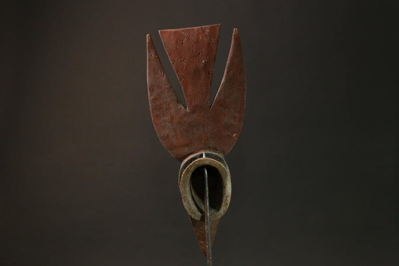 African Tribal Wood Mask Bwa Bobo Bird Home Décor from Burkina Faso Masks for wall-G1423