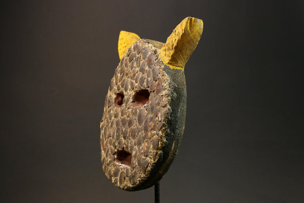 Authentic African Goli Tribe Mask - Handcrafted Wooden Wall Hanging Decor Masks for wall-G1441