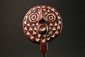 African Sun Mask BWA from Burkina Faso Wall Hanging Primitive Art Decor-7841