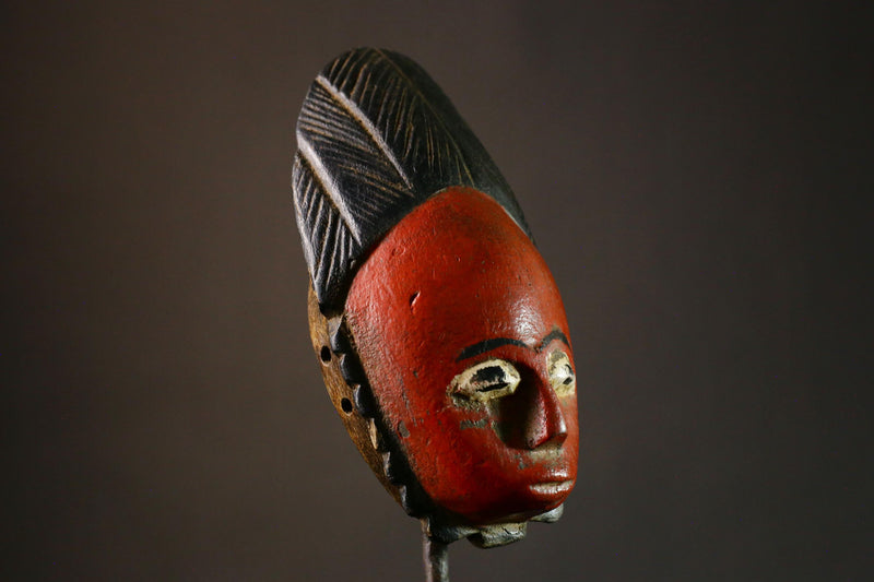 African Antique wood Hand Beautiful african mask Wood guro Masks for wall-G3302