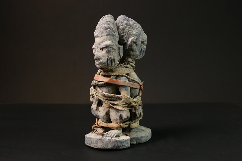 Authentic African Voodoo Figurine of Lovers - Enchanted Home Decor Art-G3078