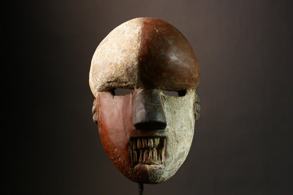 African mask Authentic African Tribal Face Mask | Intricate Igbo Art Handcrafted Wood Decor from Nigeria-G1749