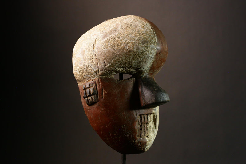 African mask Authentic African Tribal Face Mask | Intricate Igbo Art Handcrafted Wood Decor from Nigeria-G1749