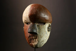 African mask Authentic African Tribal Face Mask | Intricate Igbo Art Handcrafted Wood Decor from Nigeria-G1749