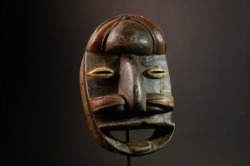 African mask Authentic African Tribal Wood Mask Handcrafted Dan Kran Art Unique Ethnic Decor from Africa-G1748