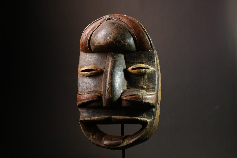 African mask Authentic African Tribal Wood Mask Handcrafted Dan Kran Art Unique Ethnic Decor from Africa-G1748