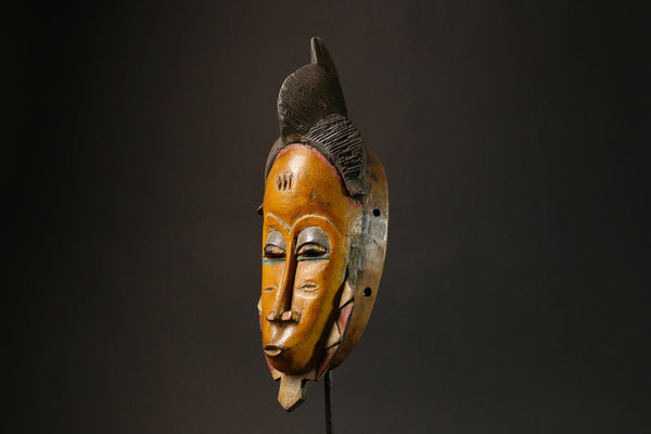 African Guro Mask Vintage Handmade Wall Hanging Tribal Art Decor Unique Collectible Piece for Home Decor african Masks for wall-G3128