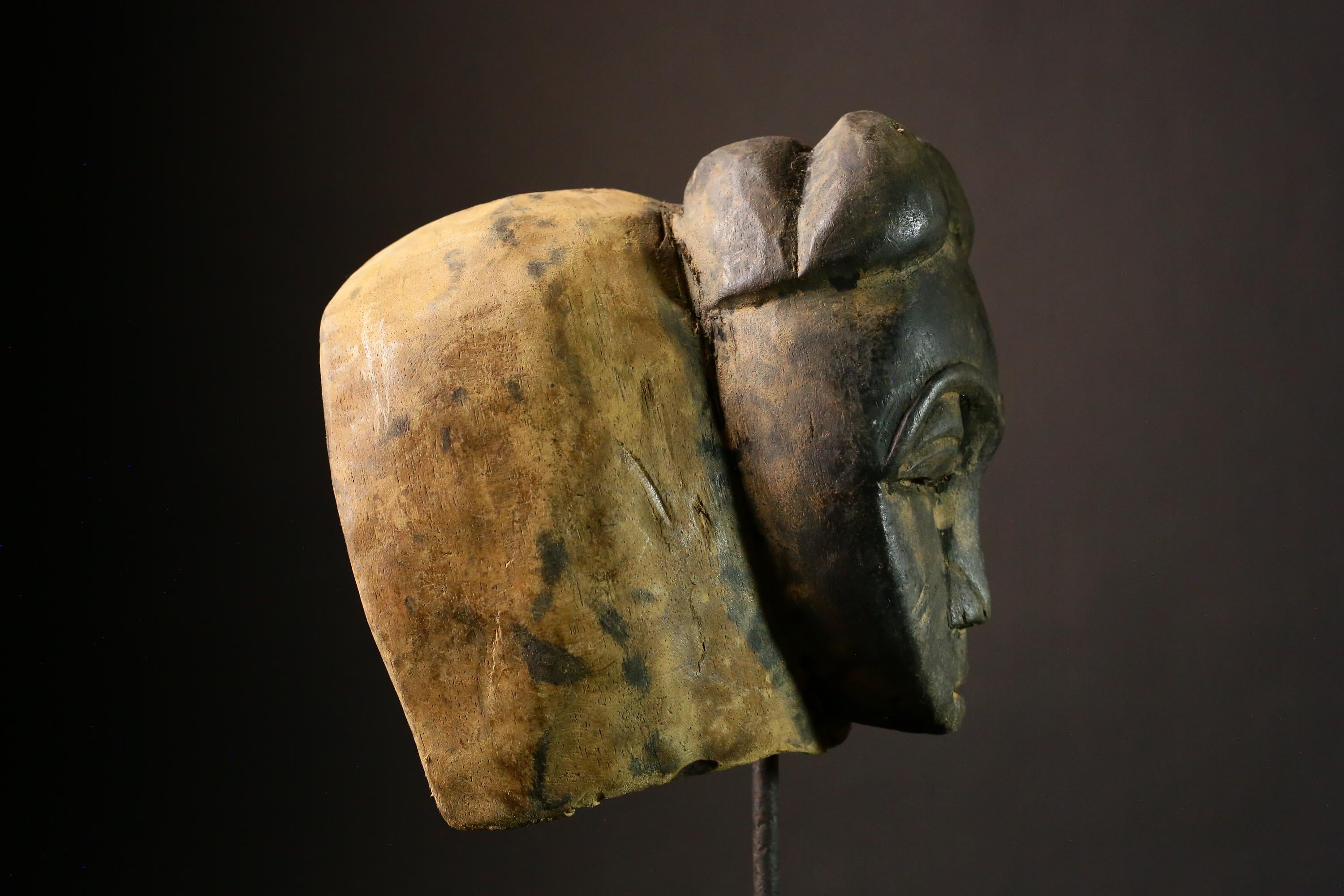 African Mask Vintage Guro Mask - Tribal Wall Art Home Decor Collectible Piece-G1817
