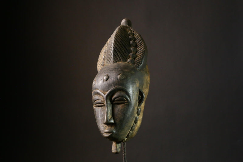 African masks Home Décor Guro Wooden Carved African Mask Home Decor Wall Art Collectible -G1833