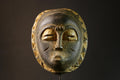 African mask Gugu Tribe African Mask The Face of the Sun Unique Cultural Collectible Art Piece 4928