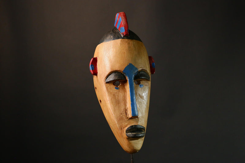 African mask Antique Handcrafted Wooden African Dance Mask Bambara Tribal Art Unique Home Decor G3443