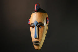 African mask Antique Handcrafted Wooden African Dance Mask Bambara Tribal Art Unique Home Decor G3443