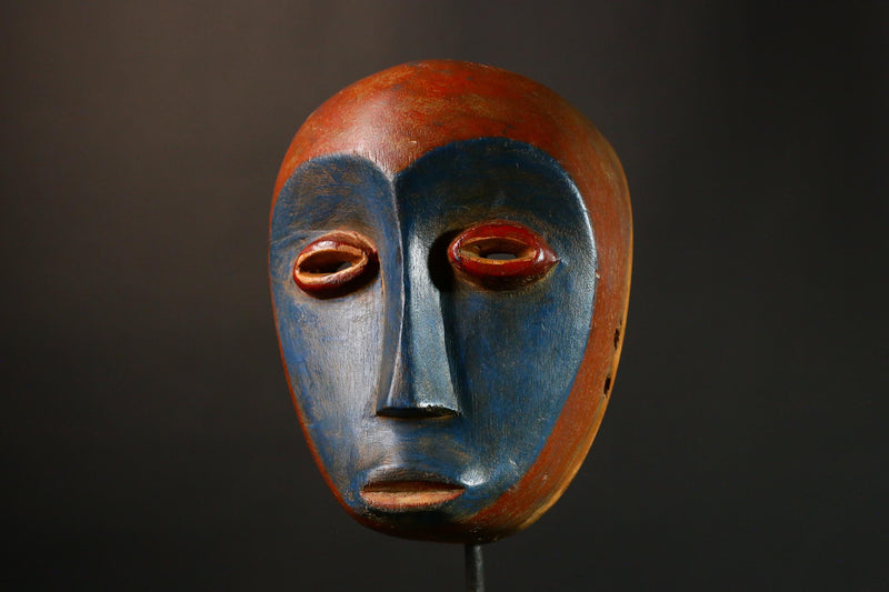 African mask Antique Authentic Lega Mask Ceremonial Dance Tribal Art Collectible Decor G3441