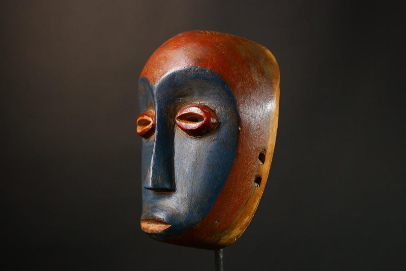 African mask Antique Authentic Lega Mask Ceremonial Dance Tribal Art Collectible Decor G3441