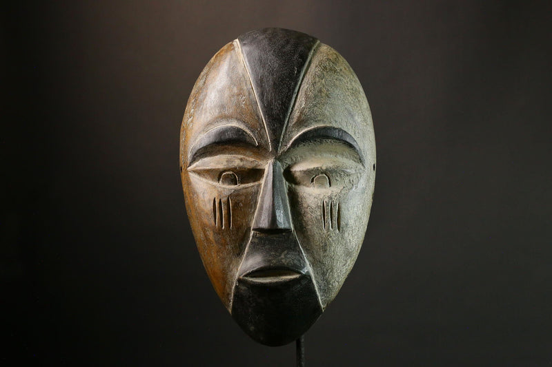 African mask Handcrafted Igbo African Mask Tribal Art Wood Wall Hanging Home Decor G1868