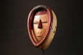 Baule Tribe Handcrafted Wooden Mask Unique Wall Hanging Decor for Home Art African Collectible Piece G3197