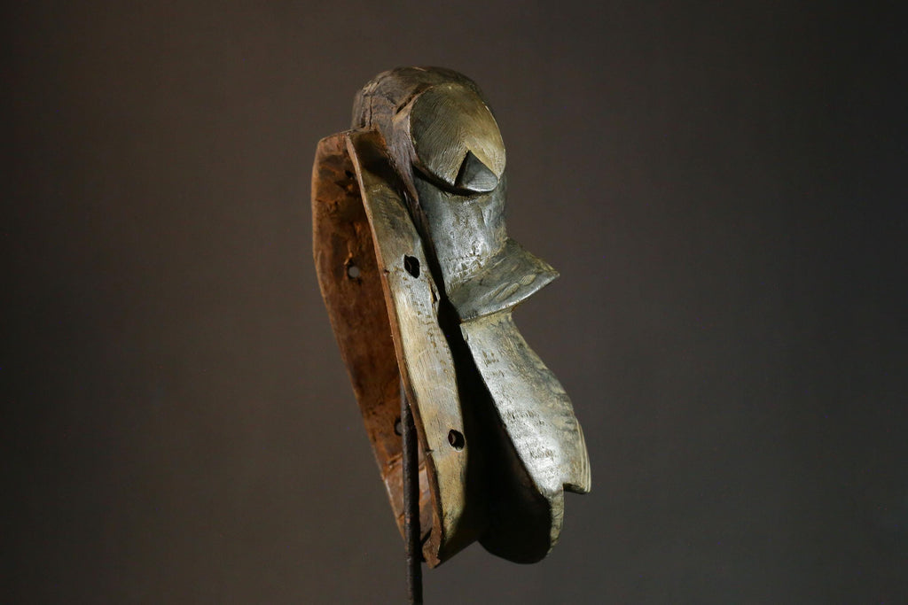 African mask Hand Carved African Guro Tribal Mask Zoomorphic Wall Art Decor Unique Gift- 6578