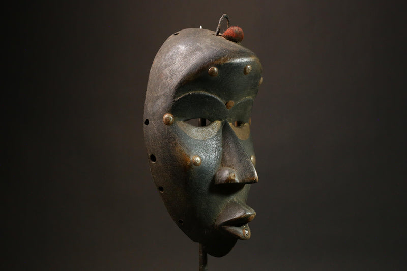 African mask Antique Guro Mask Hand Carved African Wooden Art Primitive Home Decor 7730