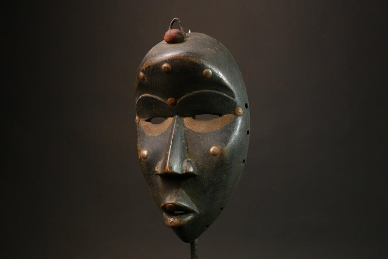 African mask Antique Guro Mask Hand Carved African Wooden Art Primitive Home Decor 7730