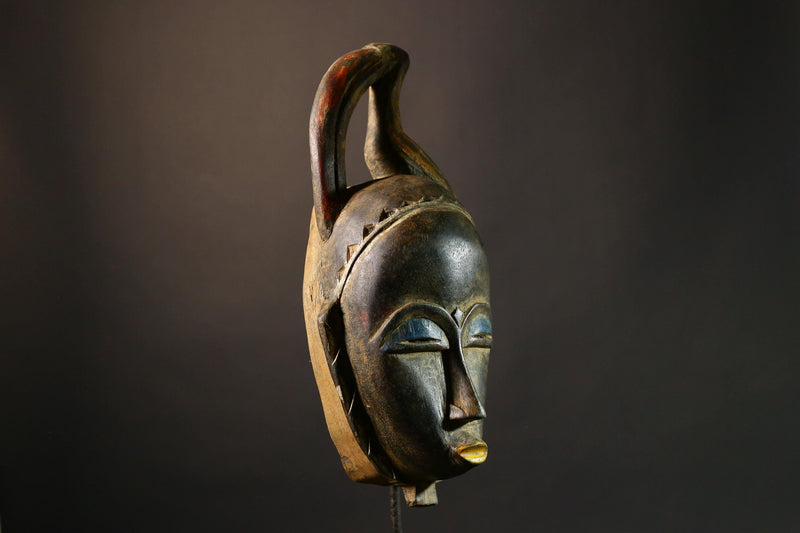 African mask Authentic Guro Style Tribal Mask Unique Cultural Collectible Art Perfect for Home Decor and Gifts-G1882