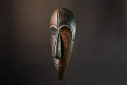 African mask Authentic Ngil Style Fang Mask Unique Wall Decor and Cultural Collectible Art Piece for Your Home-G1881