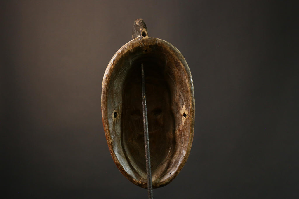 African mask Authentic Fang Ngil Mask | Unique Wall Decor | Handcrafted Art Collectible | Stunning African Cultural Piece - G3541