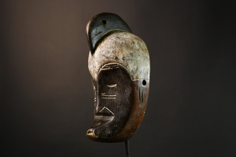 African mask Authentic Fang Ngil Mask | Unique Wall Decor | Handcrafted Art Collectible | Stunning African Cultural Piece - G3541