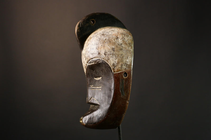 African mask Authentic Fang Ngil Mask | Unique Wall Decor | Handcrafted Art Collectible | Stunning African Cultural Piece - G3541