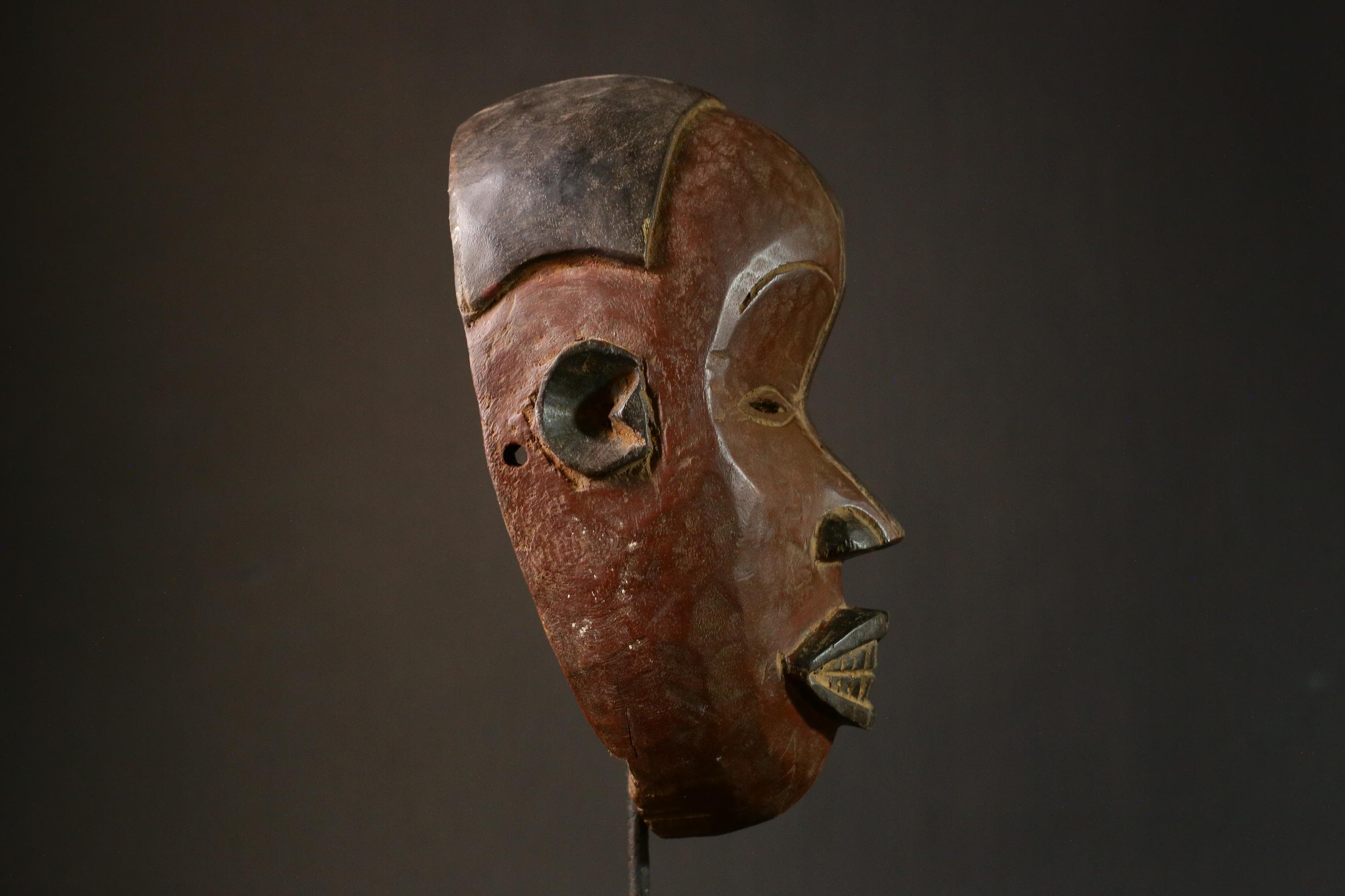 African Mask Authentic African Mask Vintage Tribal Décor Traditional Igbo Wall Hanging Unique Home Art | Cultural Statement Piece-G1707