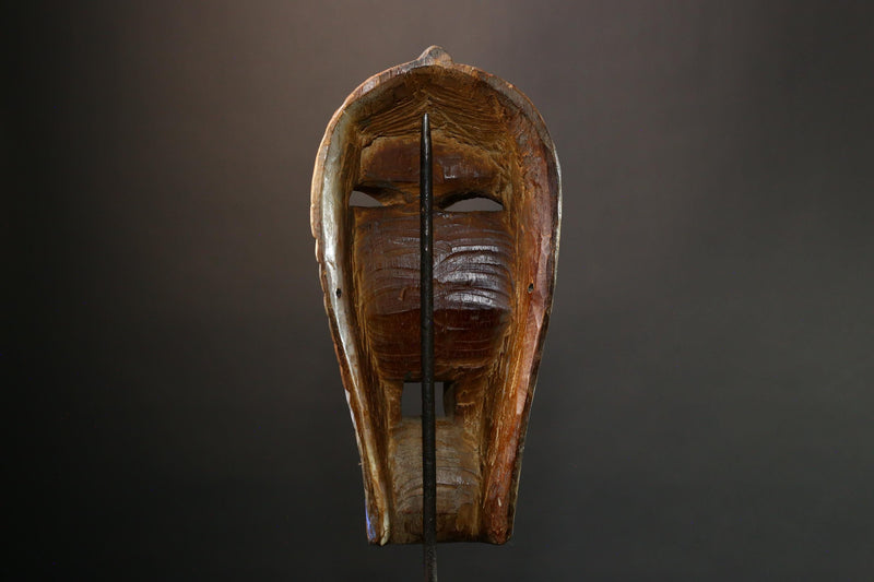 African Authentic Songye Kifwebe Mask Central African Tribal Art from Congo & Zambia Unique Decor G3563