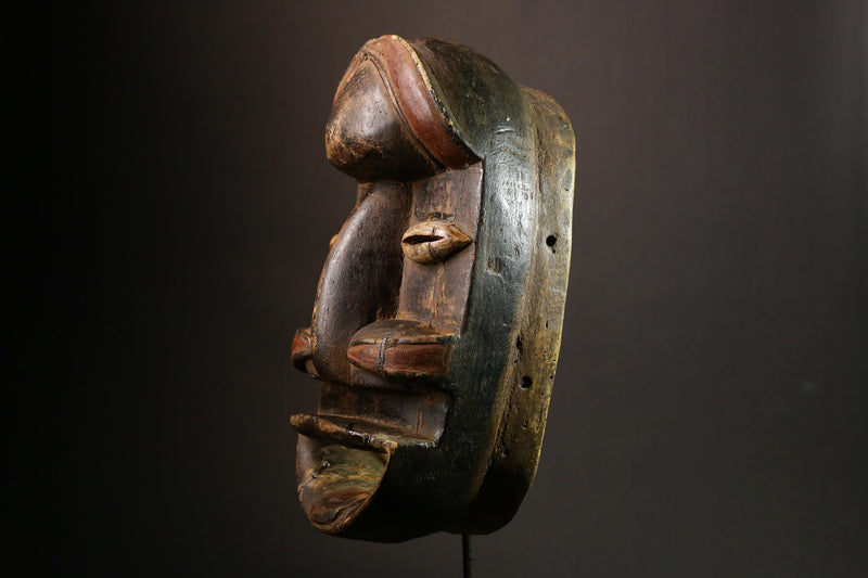 African mask Authentic African Tribal Wood Mask Handcrafted Dan Kran Art Unique Ethnic Decor from Africa-G1748