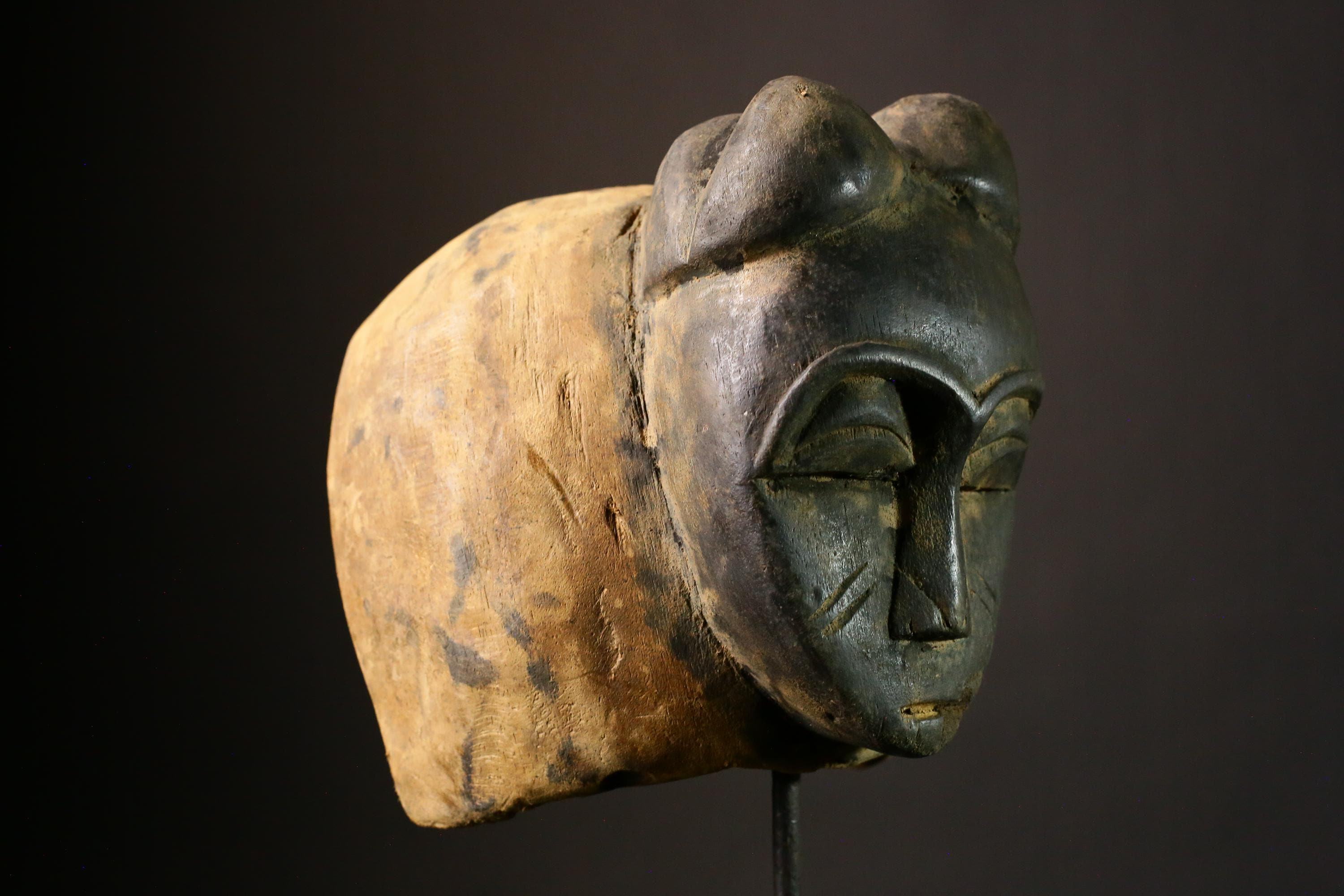 African Mask Vintage Guro Mask - Tribal Wall Art Home Decor Collectible Piece-G1817