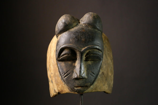 African Mask Vintage Guro Mask - Tribal Wall Art Home Decor Collectible Piece-G1817