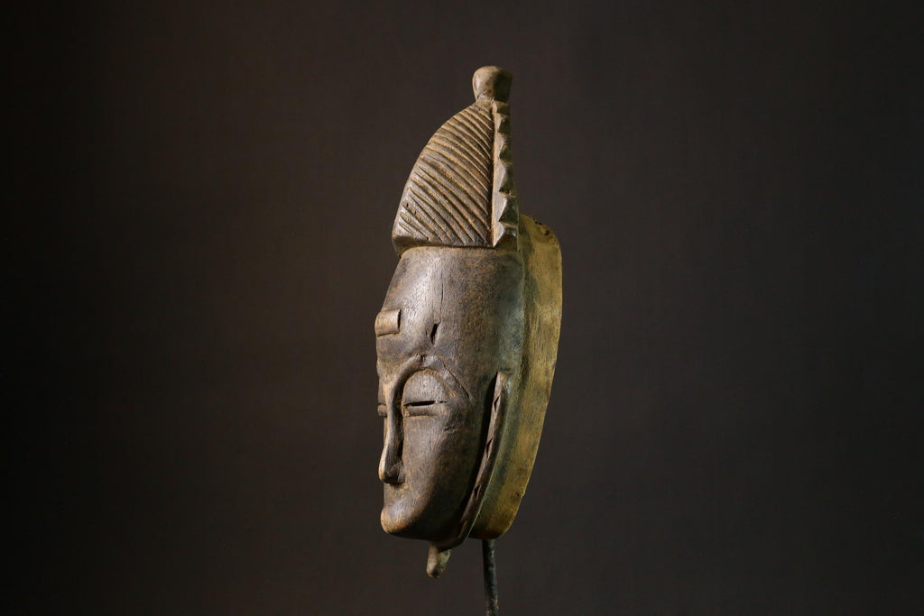 African masks Home Décor Guro Wooden Carved African Mask Home Decor Wall Art Tribal Collectible Decor-G1831