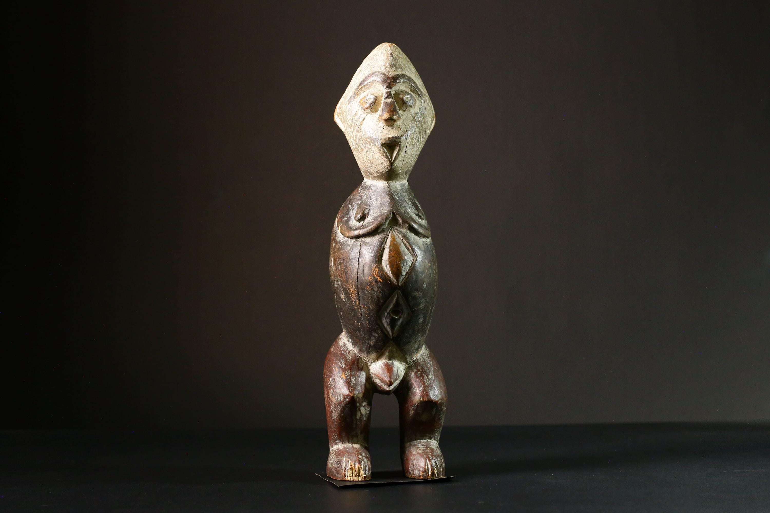 African Tribal Power Figure Igbo Kongo Tribal Power Figure African Unique Cultural Art Statue Vintage Decor 6520