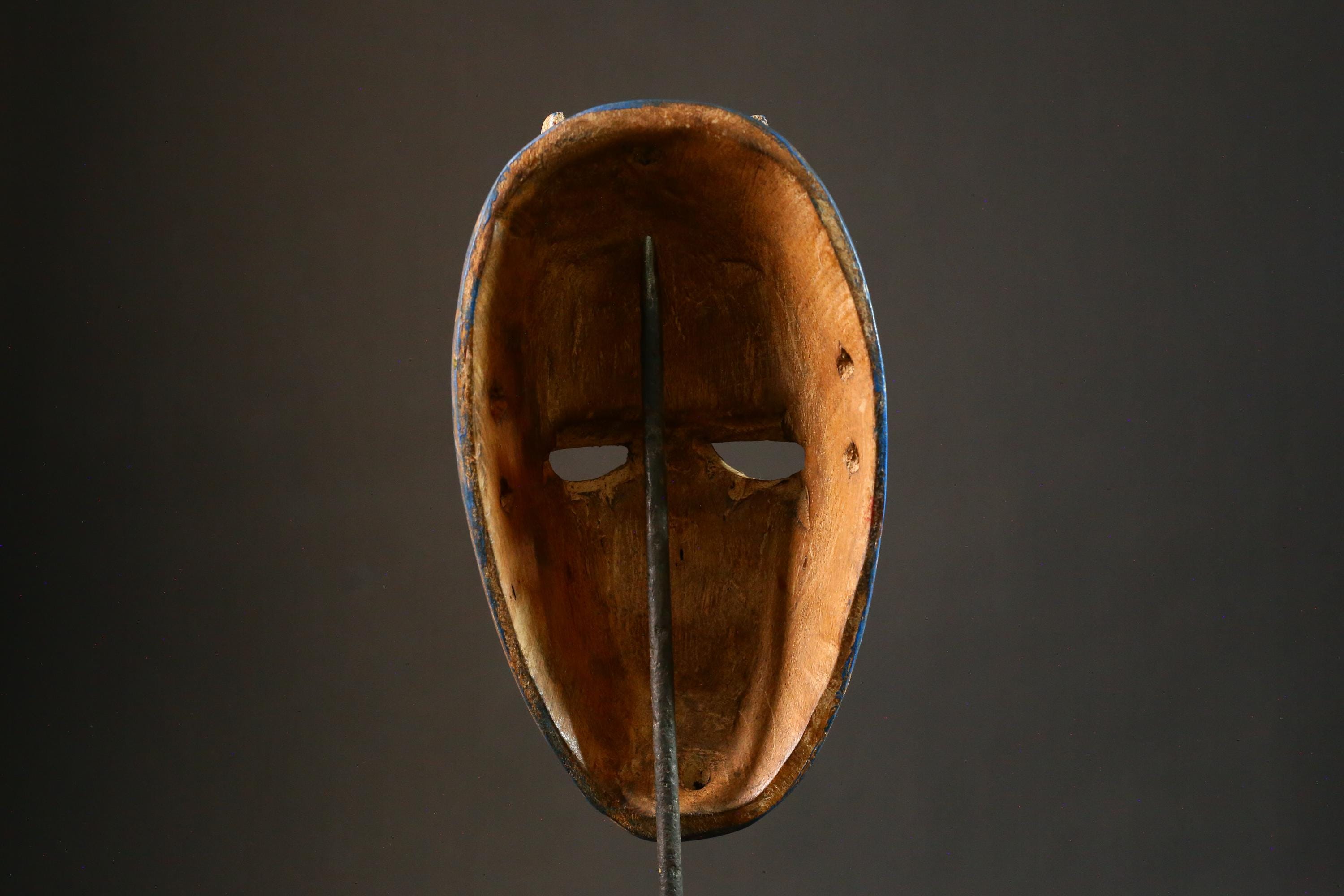 African Mask Large Dan Kran African Mask Tribal Wall Art Unique Cultural Decor Home Piece G3419