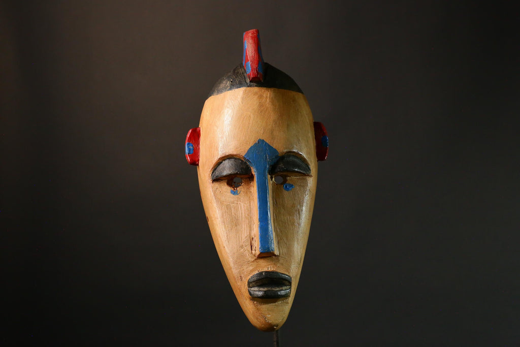 African mask Antique Handcrafted Wooden African Dance Mask Bambara Tribal Art Unique Home Decor G3443