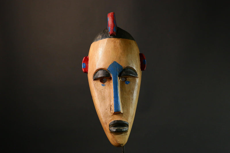 African mask Antique Handcrafted Wooden African Dance Mask Bambara Tribal Art Unique Home Decor G3443