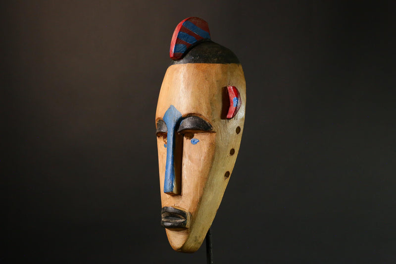 African mask Antique Handcrafted Wooden African Dance Mask Bambara Tribal Art Unique Home Decor G3443