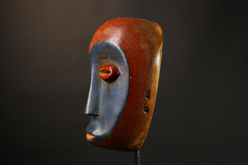 African mask Antique Authentic Lega Mask Ceremonial Dance Tribal Art Collectible Decor G3441