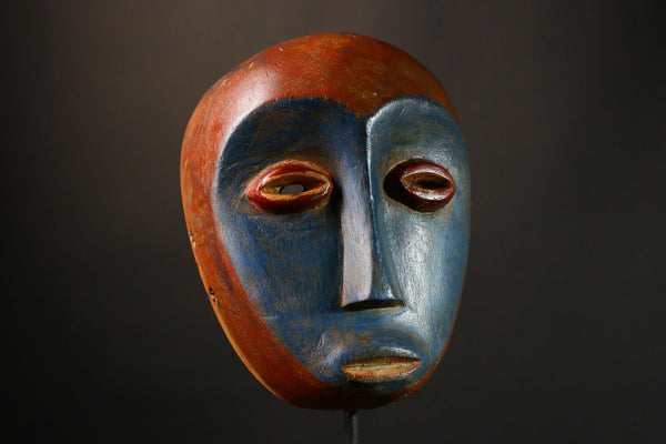 African mask Antique Authentic Lega Mask Ceremonial Dance Tribal Art Collectible Decor G3441