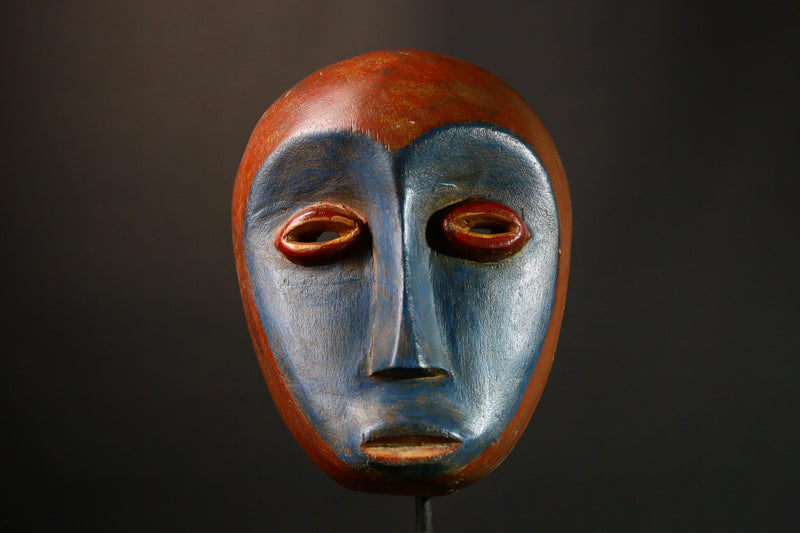 African mask Antique Authentic Lega Mask Ceremonial Dance Tribal Art Collectible Decor G3441