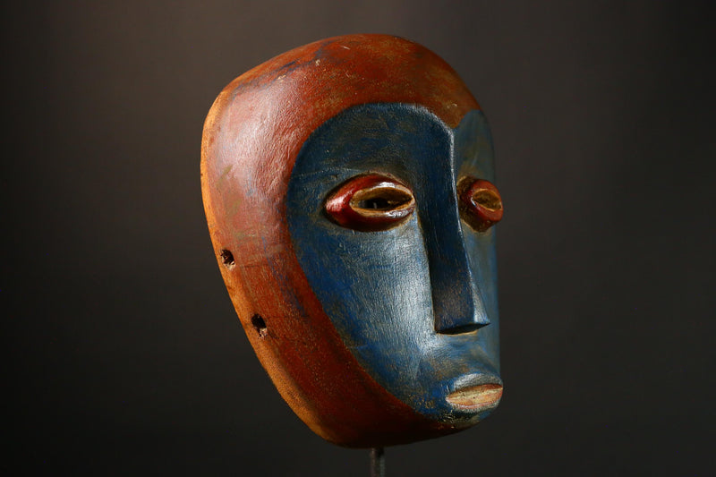 African mask Antique Authentic Lega Mask Ceremonial Dance Tribal Art Collectible Decor G3441